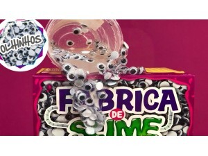 Fábrica de Slime Olhinhos - Acrilex