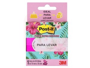 Post-it Para Levar Rosa 76x76 90fls