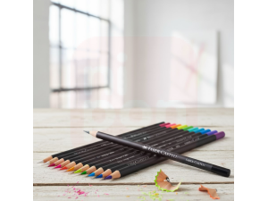 Ecolápis de Cor Supersoft Neon 12 cores - Faber-Castell